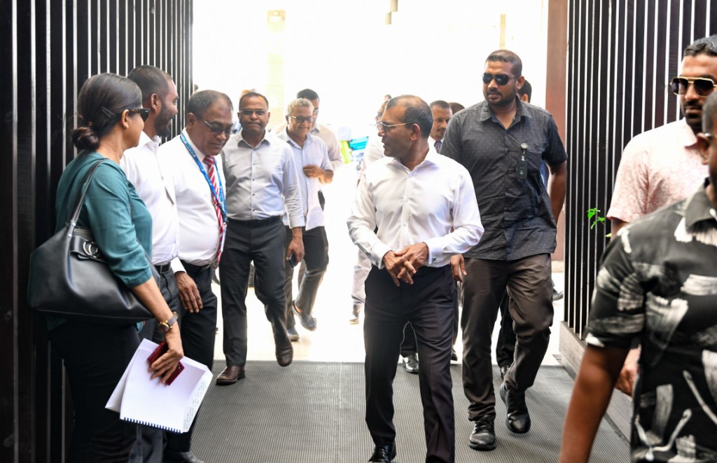 President Nasheed to India on an official visit