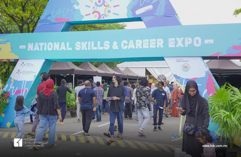 National skills and career expo gai HDC ge Stall eh
