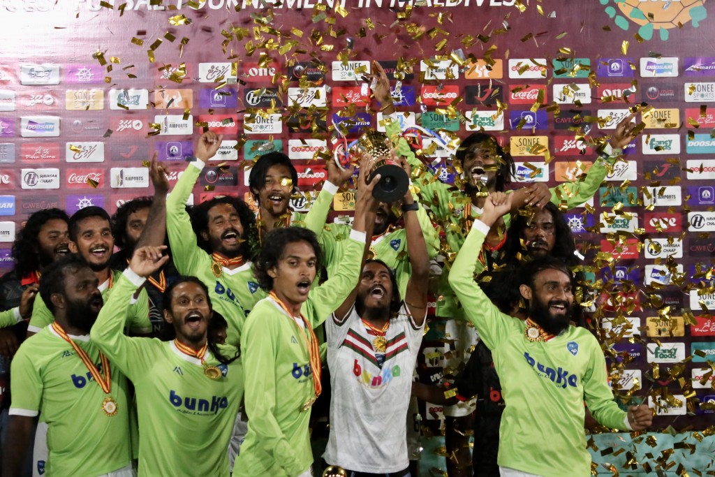 Hurihaa match akun molhuve, Vaadhoon Gdh. atoll champion kan hoadhaifi