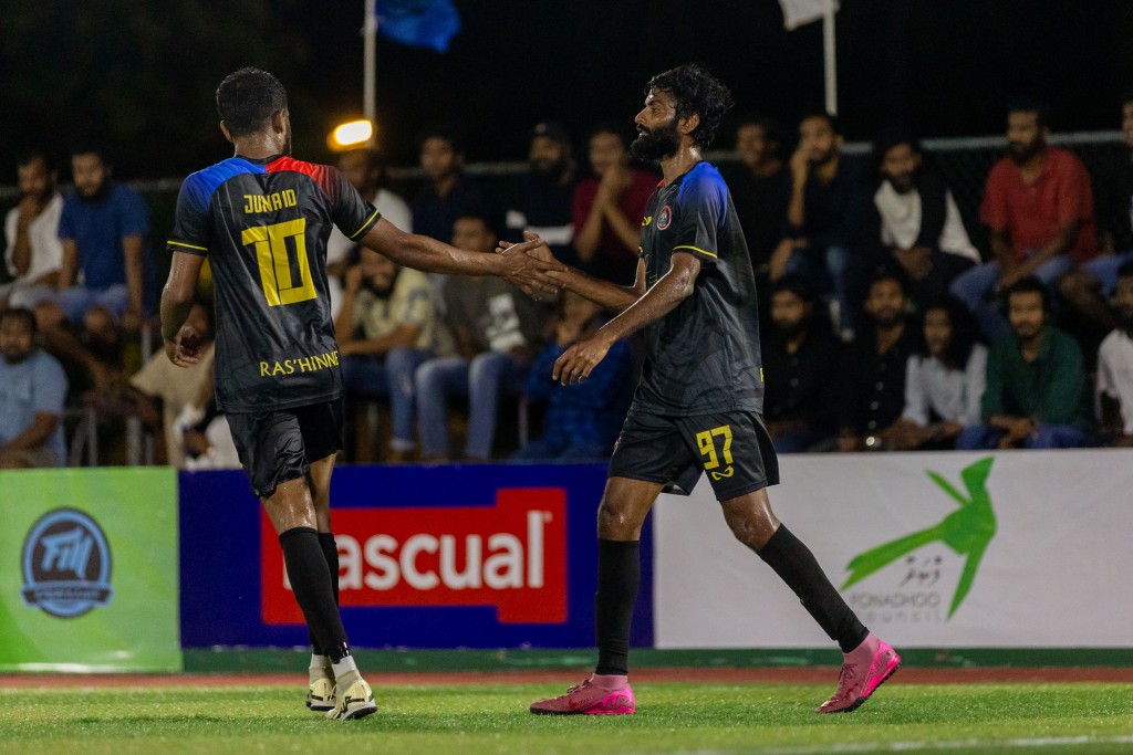 Shaappe ge hattrick aaeku Rashinne SC in feshee thafaathu bodu molhakun