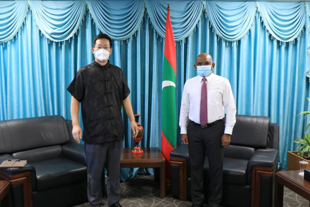 China aa gulhigen Raajjeyge iguthisoadhu kurieruveyne goiythakaa behey gothun mashvaraa kohffi