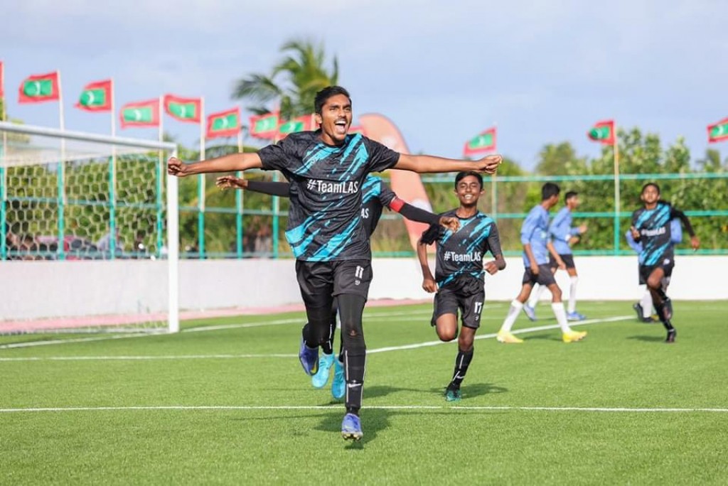 Laamaseelu laamu Inter School football mubaaraiyy miadhu fashanee, thaareehah nazareh!