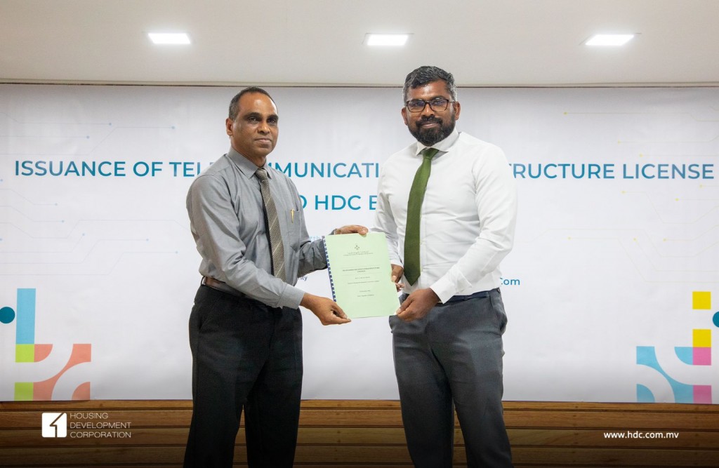 Telecomunication infrastructure license libunu furathama kunfunyakah HDC