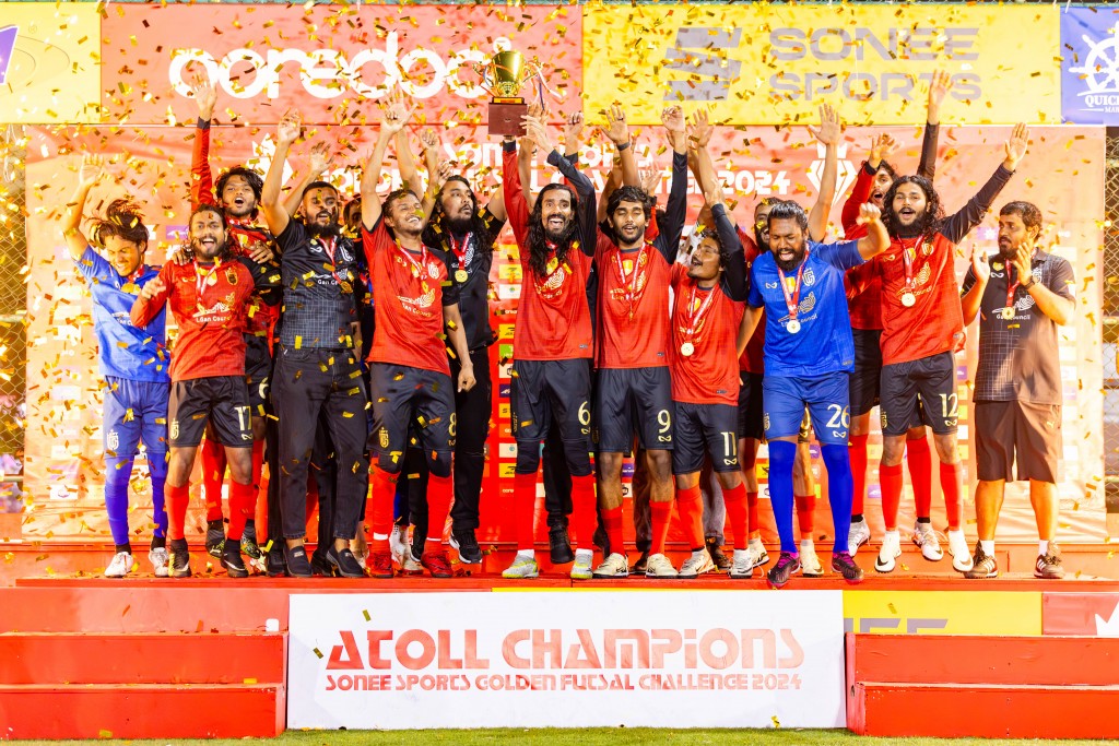 Hiyyvaraaeku kulhunu Isdhoo balikoh, Champion Gan in Atoll thashi dhifaau koffi