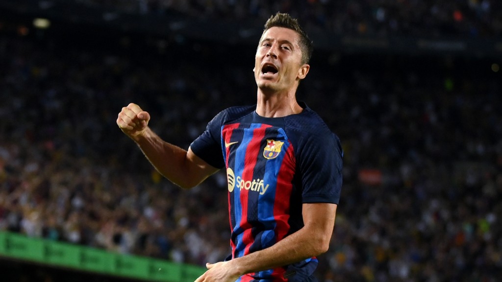 Lewandowski ge molhethi goal thakaa eku Barca ah faseyha molheh