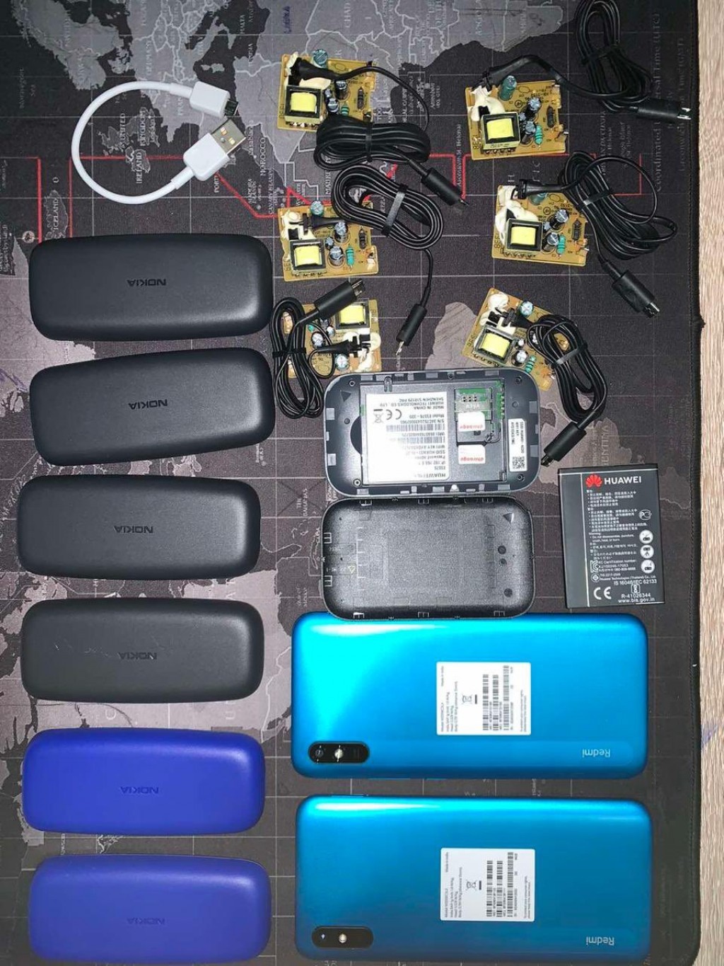 WIFI router and phones being smuggled into prison via drone stopped