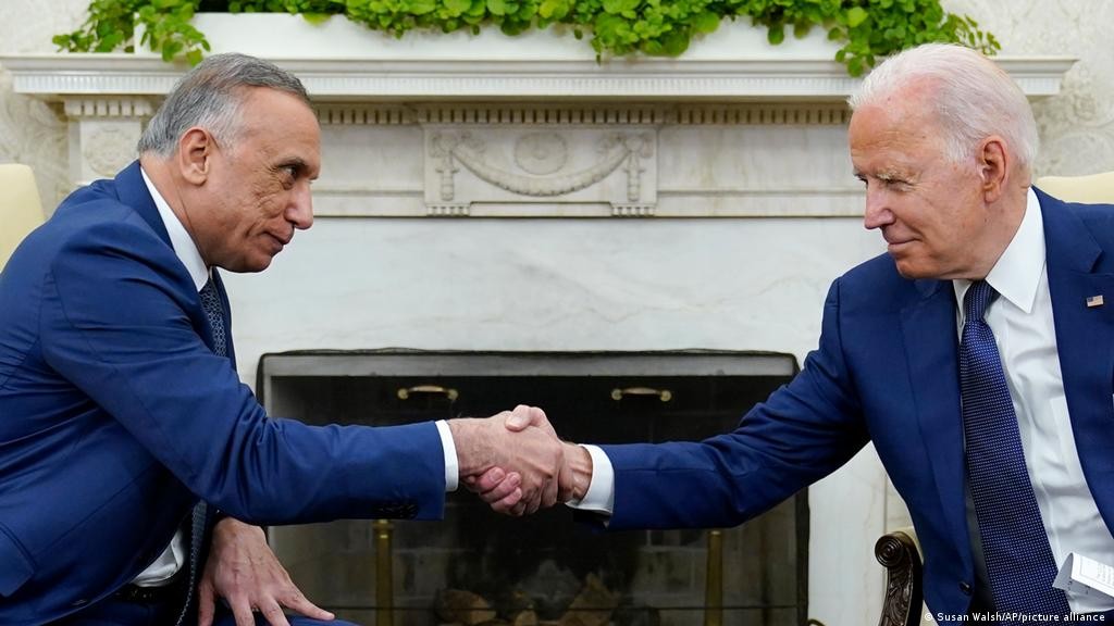 Mi aharu nimenvaairah America sifain Iraq in beylumah Raees Joe Biden nimmavaifi