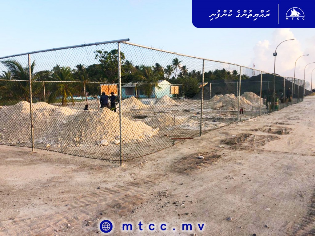 Hanimaadhoo ferry terminal masahkkathuge update dheefi