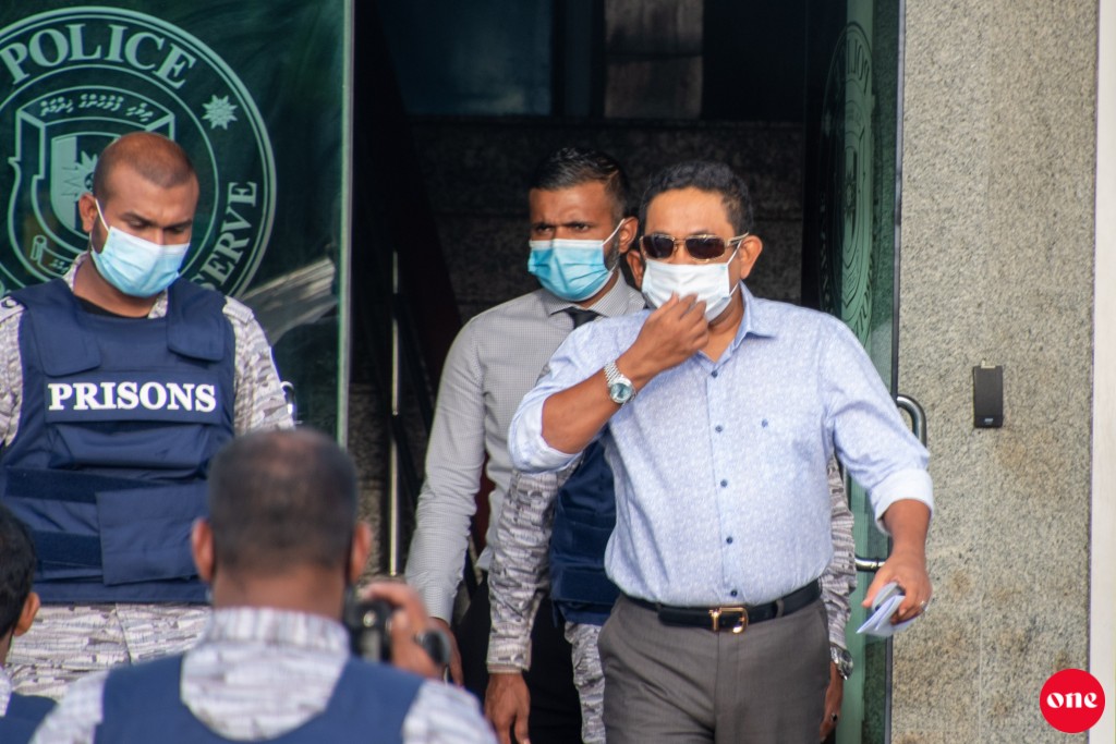 Adheeb aai, Ziyath aai, Siyaam himeney gothah Raees Yaameen aa dhekolhah 86 hehkkeh dhaulathun husha halhaifi