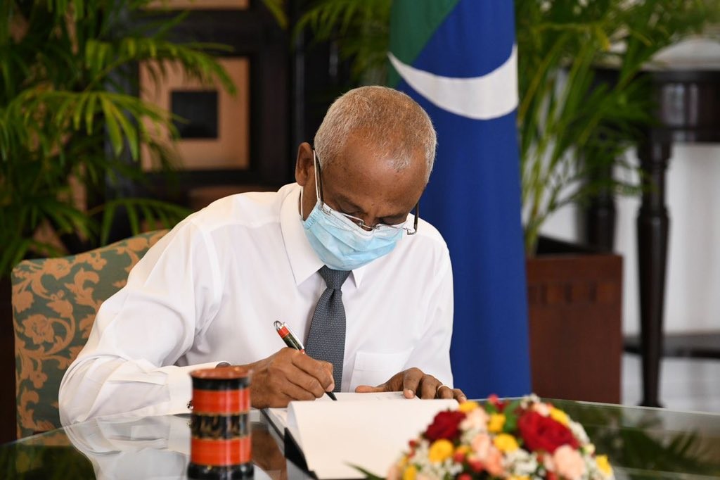 Hussain Mohamed ge thauziyaa dhaftharugai Raees soikuravvaifi