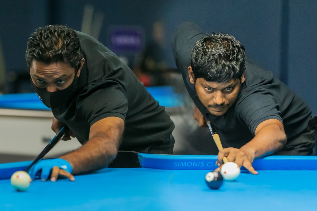 National Billiard Championship: Firihen furathama division ge championkan Fayaz ah, Dhevana division ge championkan Abbas ah