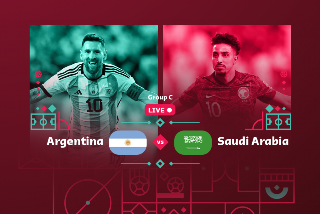 World Cup: Argentina - Saudi Arabia
