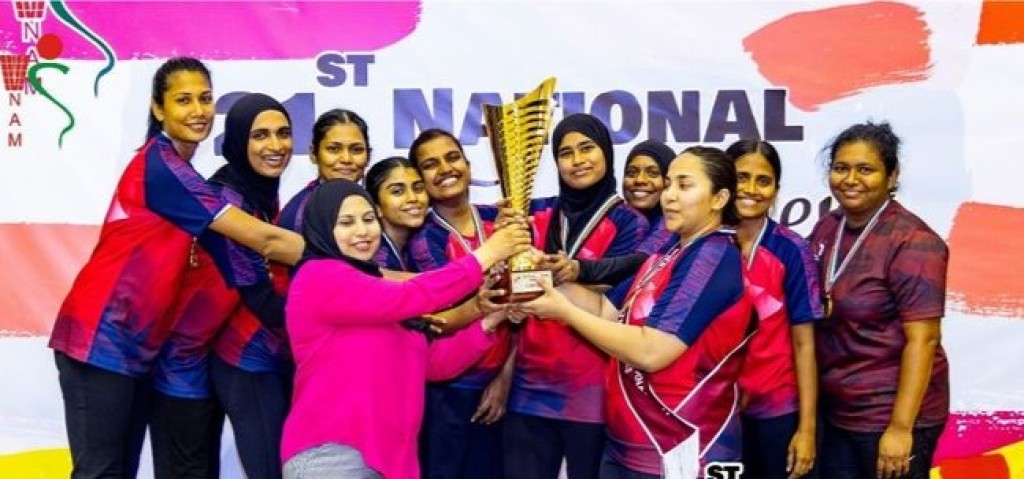 Gaumee Netball mubaaraathuge champion kan Club Matrix ah