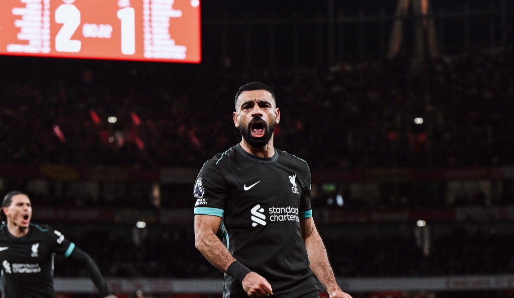 Salah ge goal in Arsenal aa evvaru kuri namaves Liverpool ah 1 vana gellijje