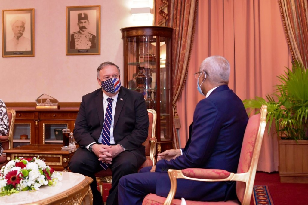 Raajje aai America gai 2 gaumuge Embassy hulhuvanee