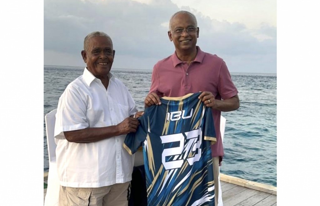 Uhchu ge thaaeedhu Raees Solih ah!