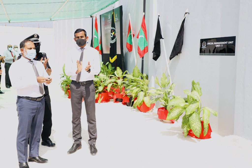 Harukashi fikuruge gaidheen rehabilitate kuran unit eh Maafushi jail gai hulhuvaifi
