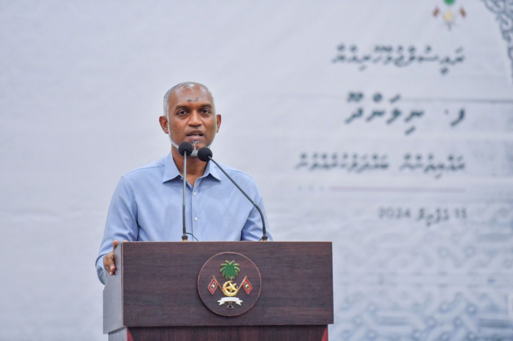 Nilandhoo akee rayyithun fahuruverivaa fadha urban center akah hadhaidheynan: Raees