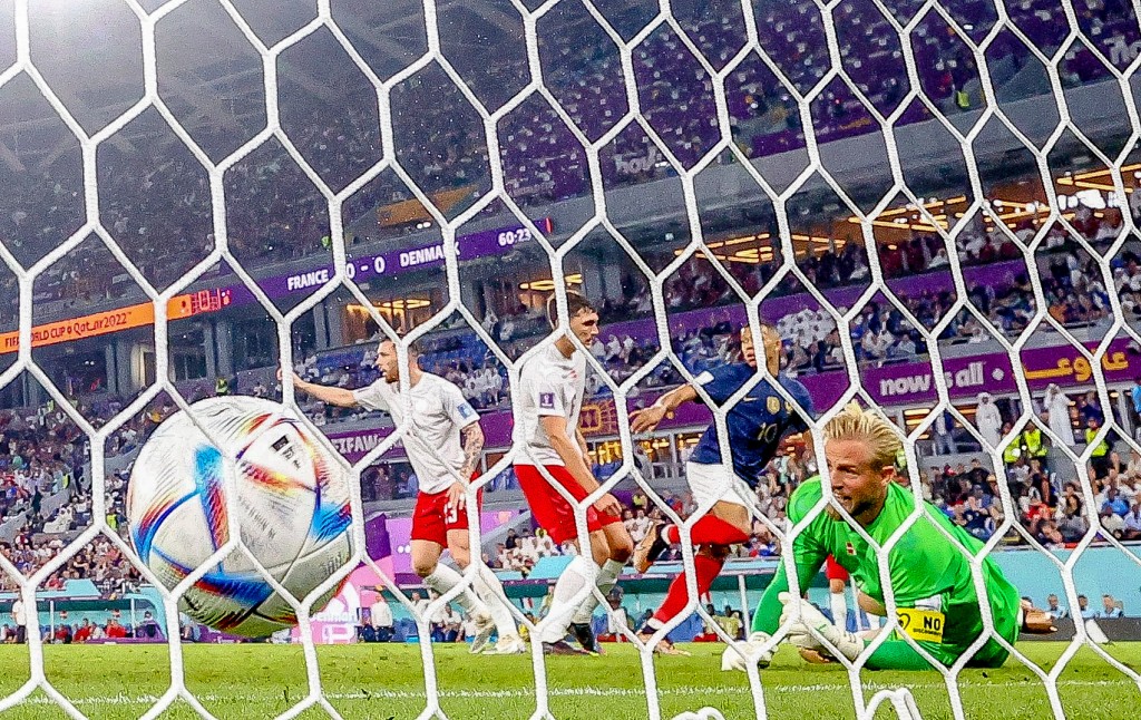 Photo: Qatar World Cup 2022: France aai Denmark bahdhalu kuri match