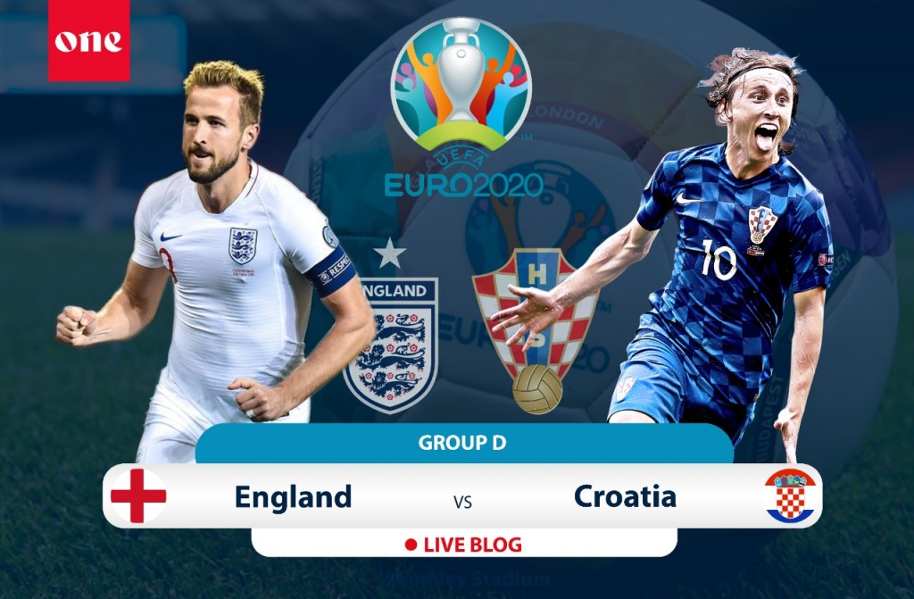 EURO 2020: England 1-0 Croatia