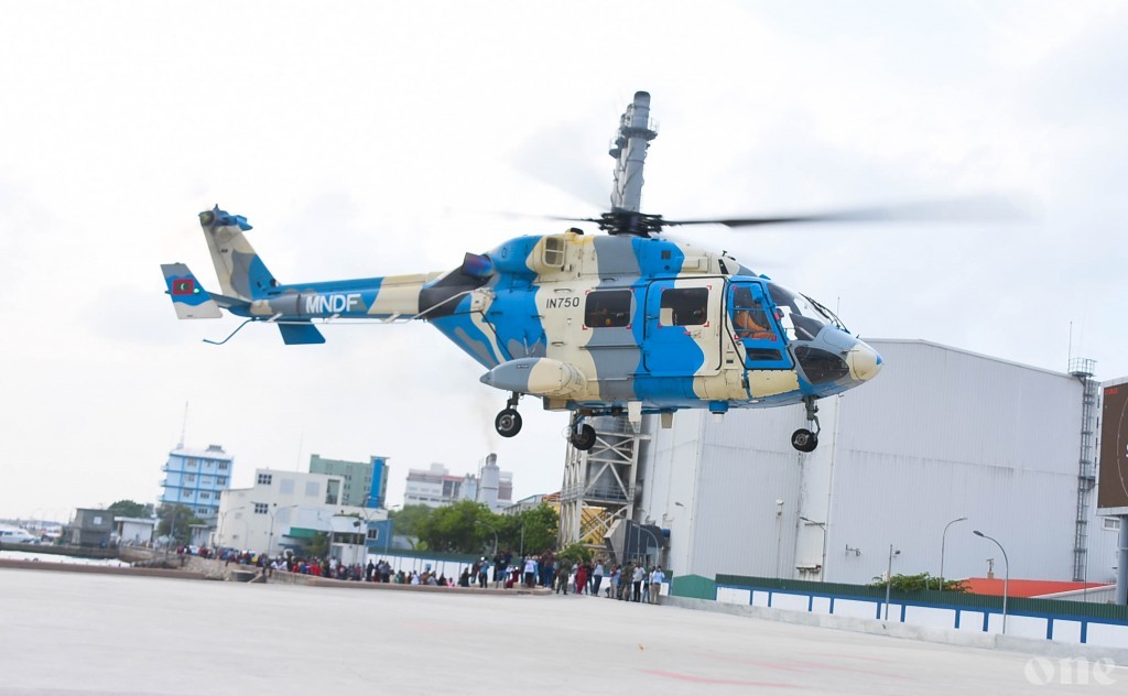 Nazim: Allowing Indian military or helicopters in Maldives are no threat to safety