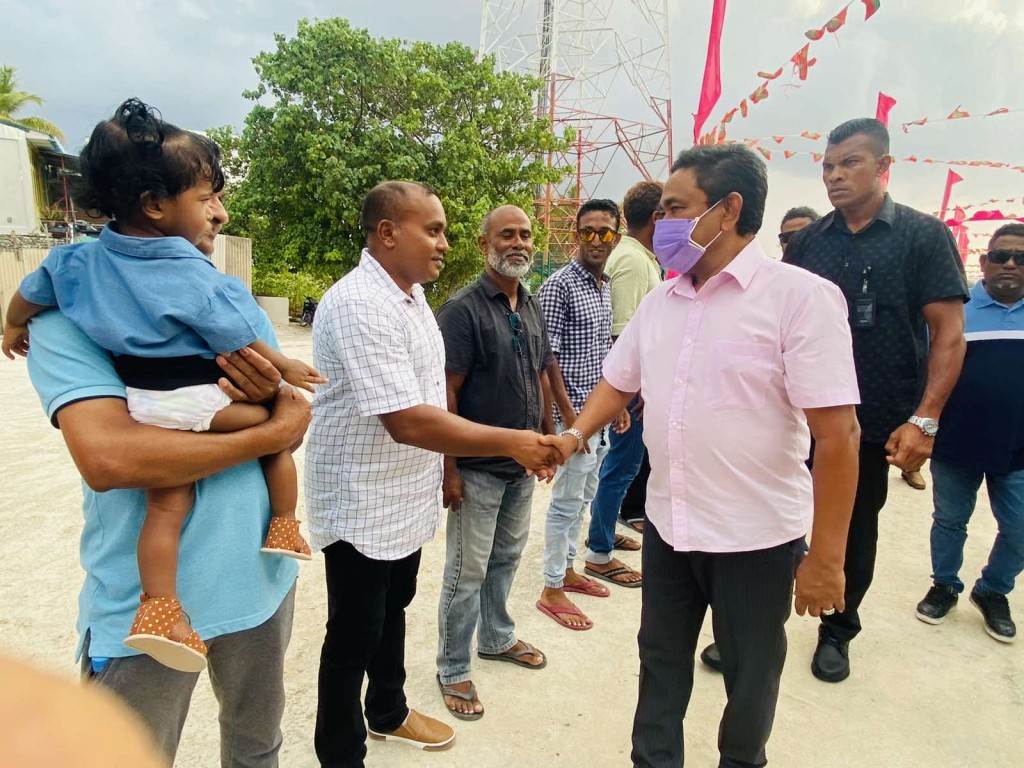 Kurendhoo dhaairaage majlis gondi husvejje, candidate aku nereynan: Yameen