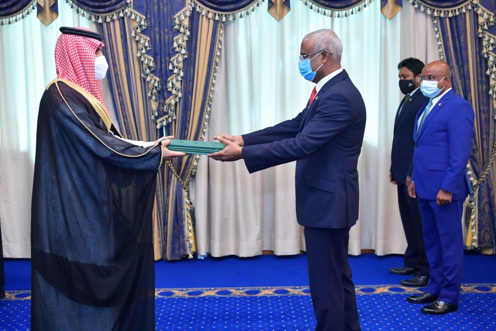 Saudi in Raajje ah kanda'elhuhvi aa safeeru, Raees ah safeeru kamuge faikolhu aruvaifi