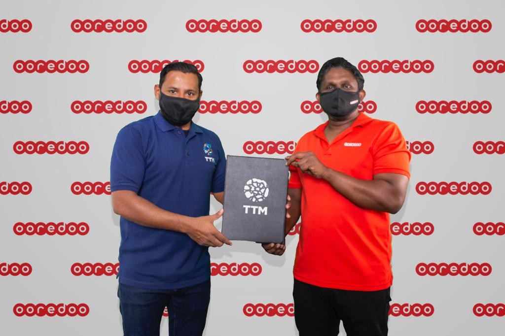 TTM Maldives virtual ge main partner akah Ooredoo Maldives