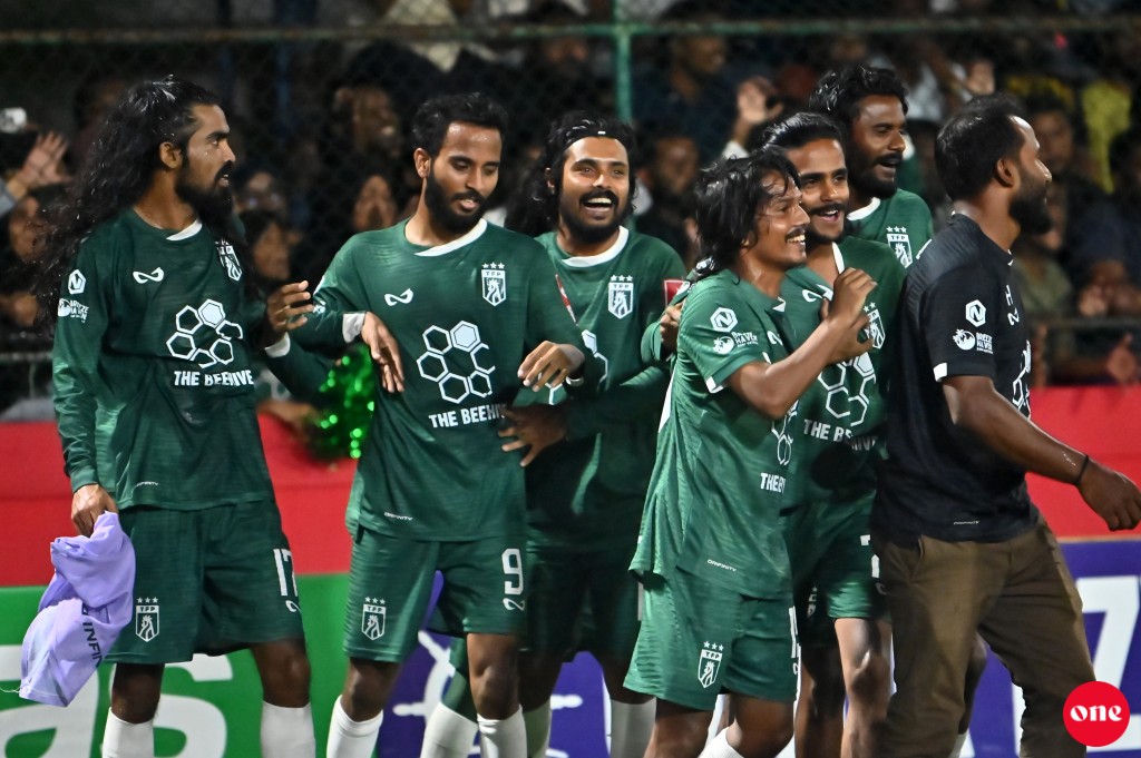 ވަން ފޮޓޯ: ގޯލްޑަން ފުޓްސަލް ޗެލެންޖް 2025ގެ ފޯރިގަދަ ޒޯން ފައިނަލްތައް