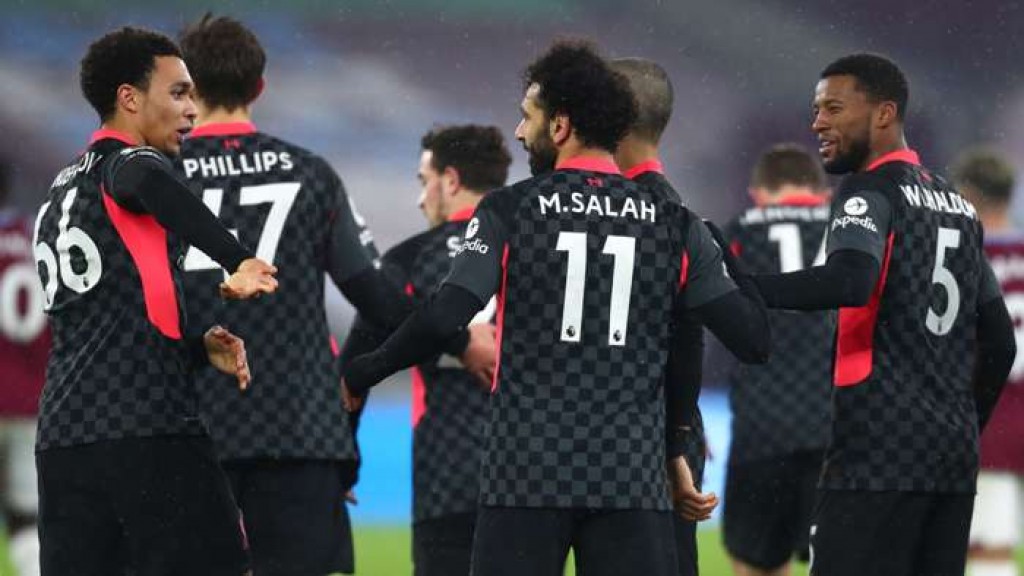 Salah ge 2 goal aaeku Liverpool 3 vana ah, Brighton athun Tottenham bali