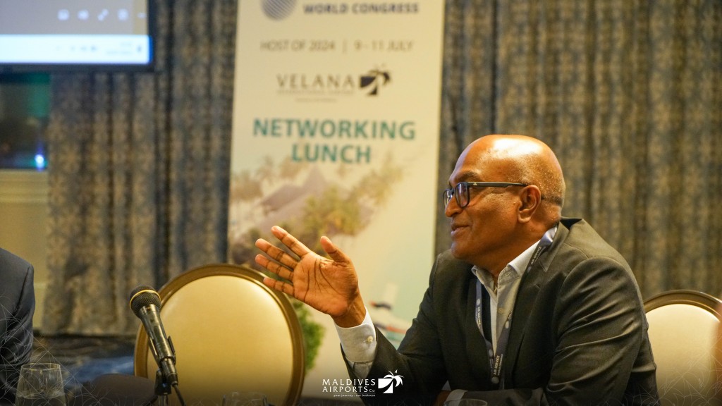 Anna aharuge Air Service World Congress beyvvumuge furusathu VIA ah