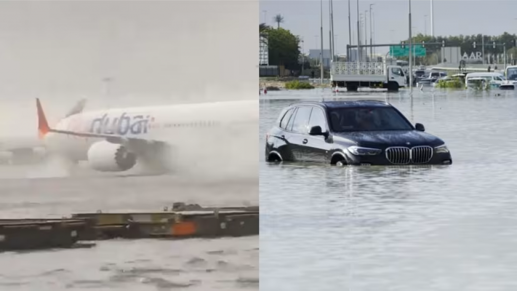 Dubai reels from flooding chaos after record rains; Emirates suspends check-ins