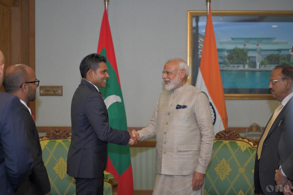 Vice President meets Indian Prime Minister Modi