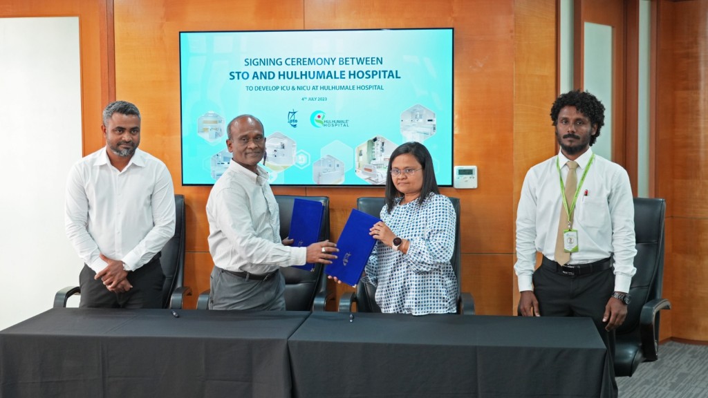 STO inn hulhumale hospital ge ICU aai NICU tharaggee kuranee