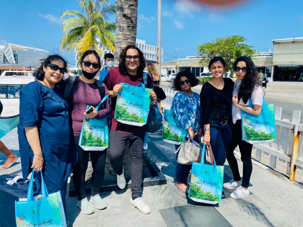 Visit Maldives welcomes media group from India to promote Maldives