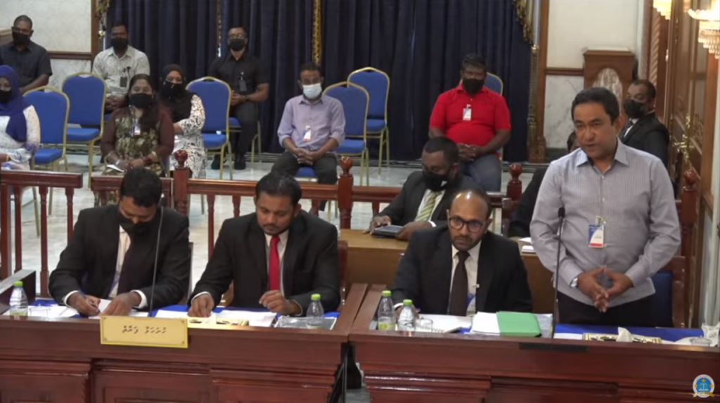 Unaganduge massala hunnaathee gina vaguthu shareeathugai innan dhathivaa massala Yaameen hushahalhuvvaifi