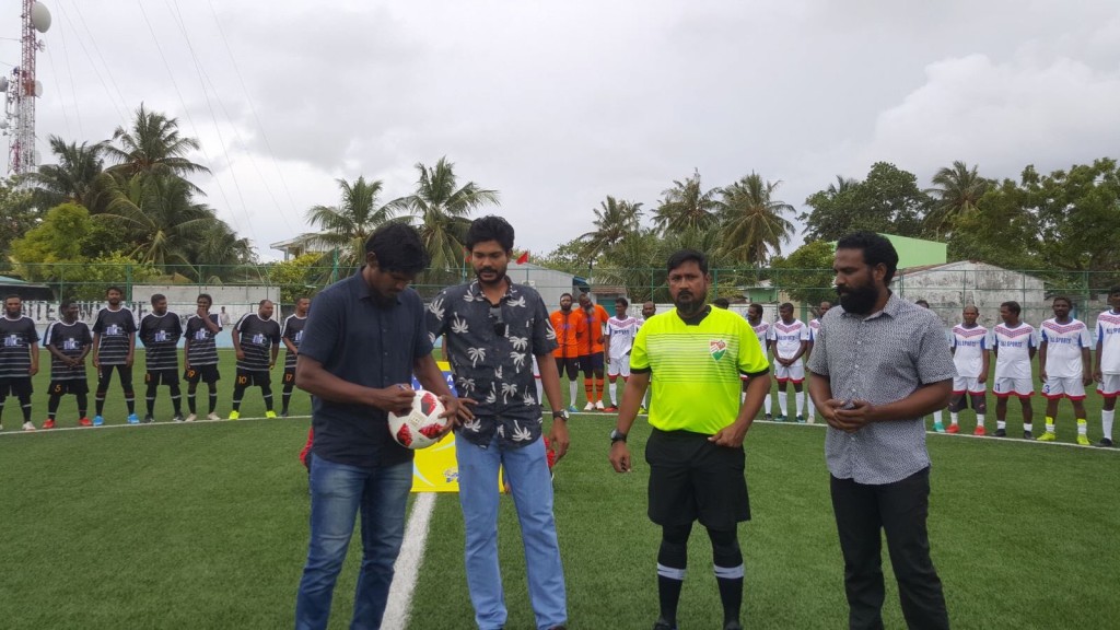 Mahibadhoogai veterans football mubaaraatheh fashaifi