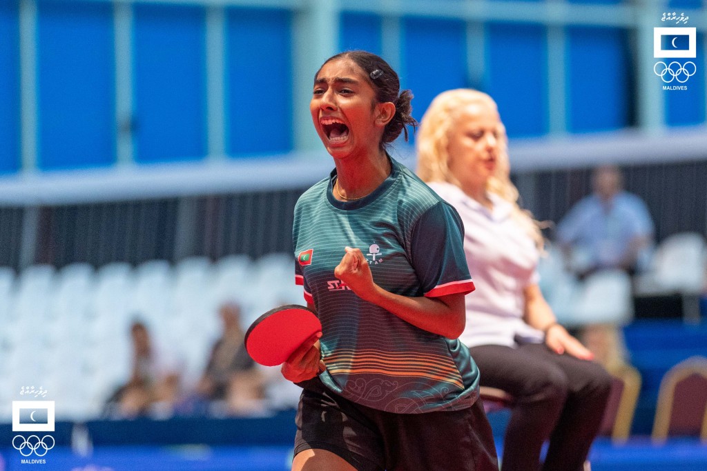 Islamic Solidarity Games: TT anhen team ah bronze medal, Raees ge maruhabaa!