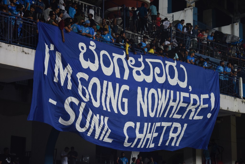 Bengaluru ah Chhetri ge ufaaveri habareh: Banner thakun kurevey ihusaas amilla banner akun!