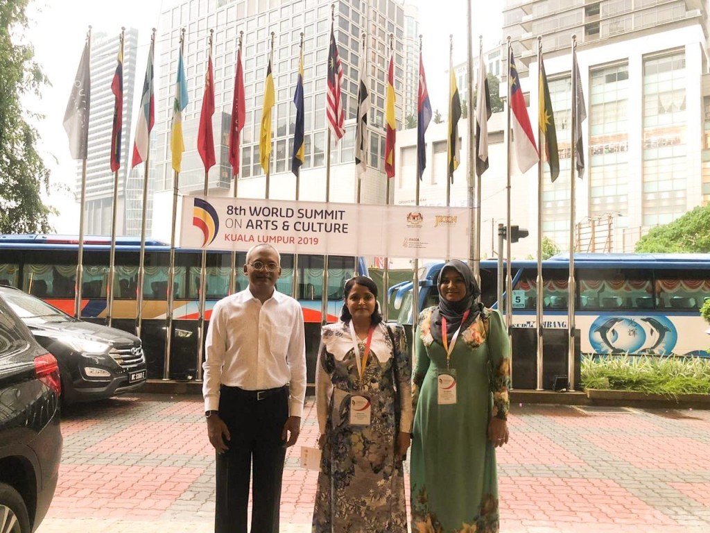 Minister Yumna attends the 8th World Summit on Arts and Culture