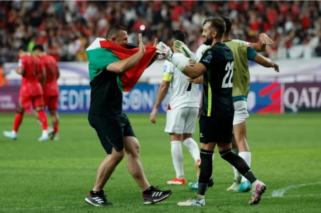 Palestine ge gaumee football team in Palestine ge nan dhiruvanee