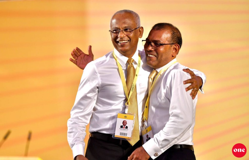 Raees Nasheed aai Raees Solih ves kaamiyaabu iulaan kuravvaifi