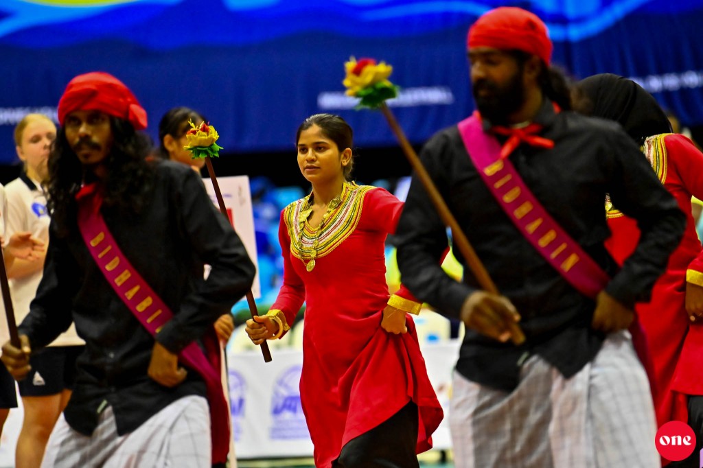 One Photo: Cava U20 Women's volleyball tournament raajjeygai feshun