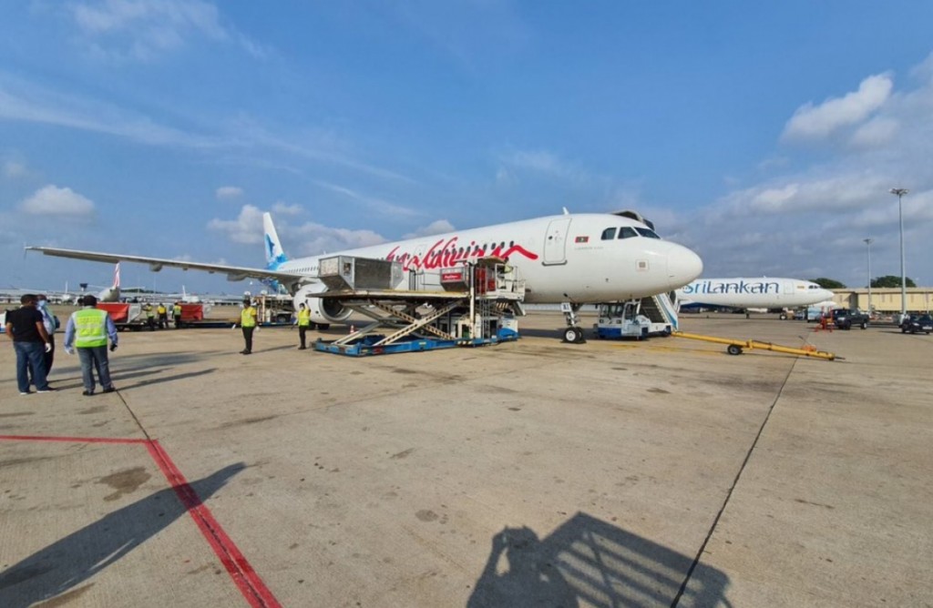 Ten tonnes of cargo brought in from Thailand