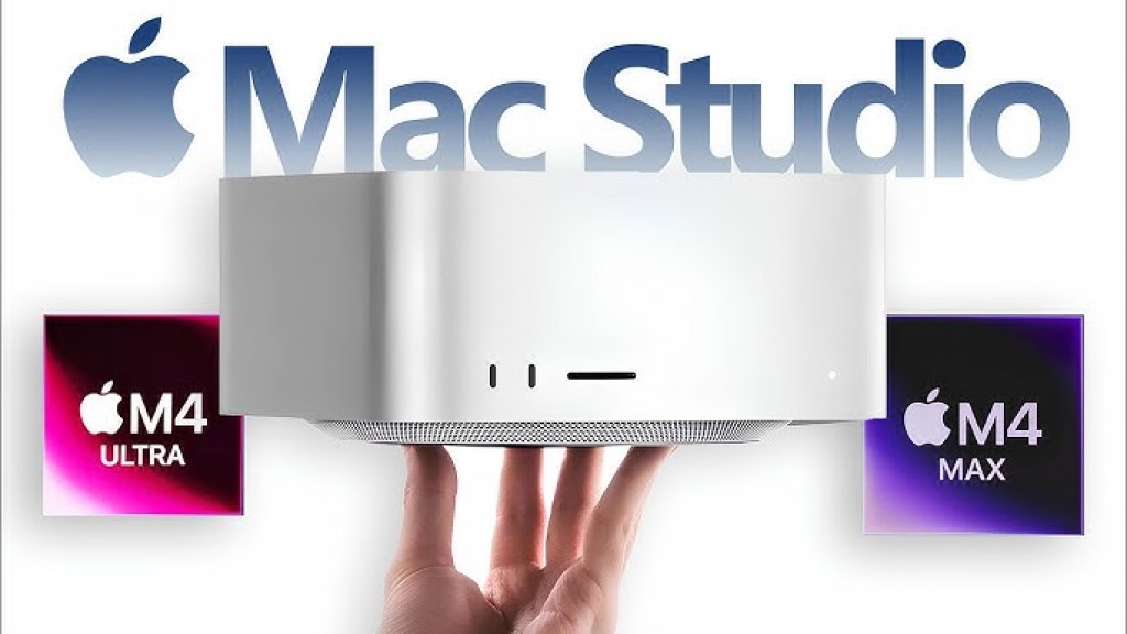 Apple in M4 Max adhi M3 Ultra Chip thakaa eku Mac Studio nerefi