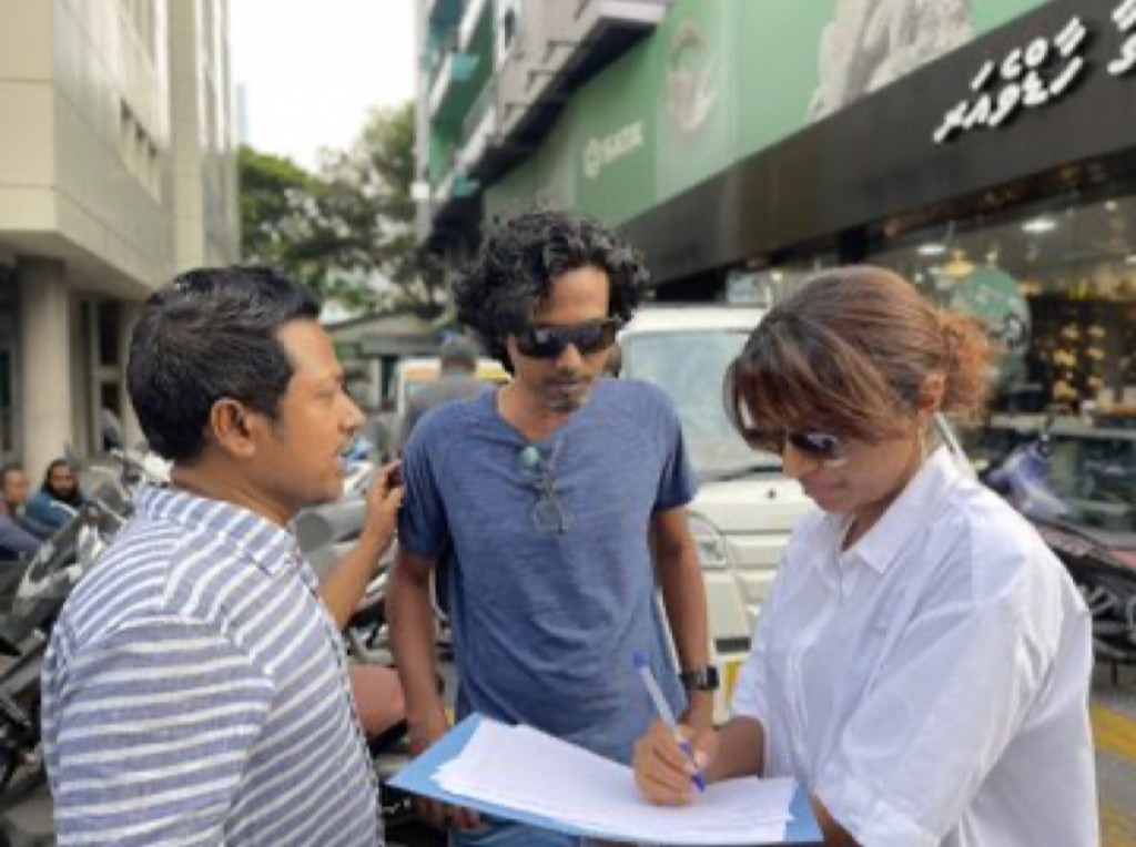 Lorry burakaa eku Nasheed ge campaign fattaifi