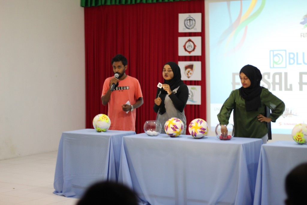 Blue print Hub futsal fiesta ah Maduvvari thayyaaru, fesheynee anna mahu 3 gai