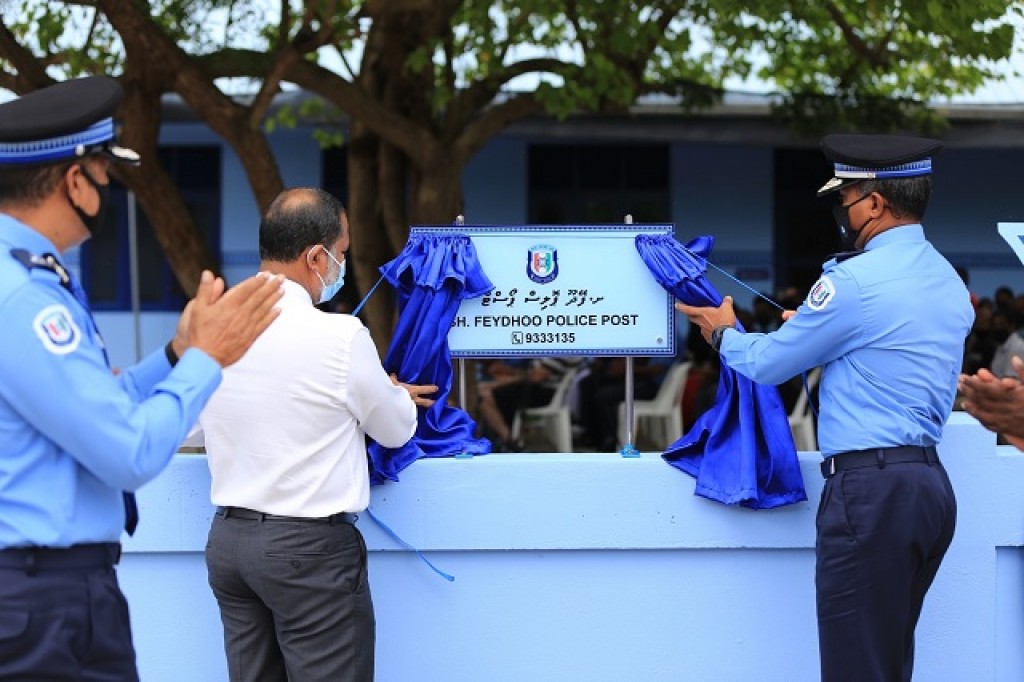 Sh. Feydhoo gai police post gaaimukoh hidhumaiy dheyn fashaifi