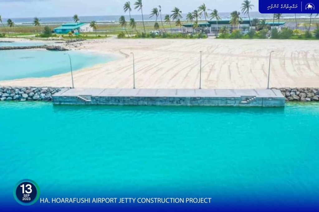 HA. Hoarafushi Airport Jetty Construction Project successfully completed: MTCC