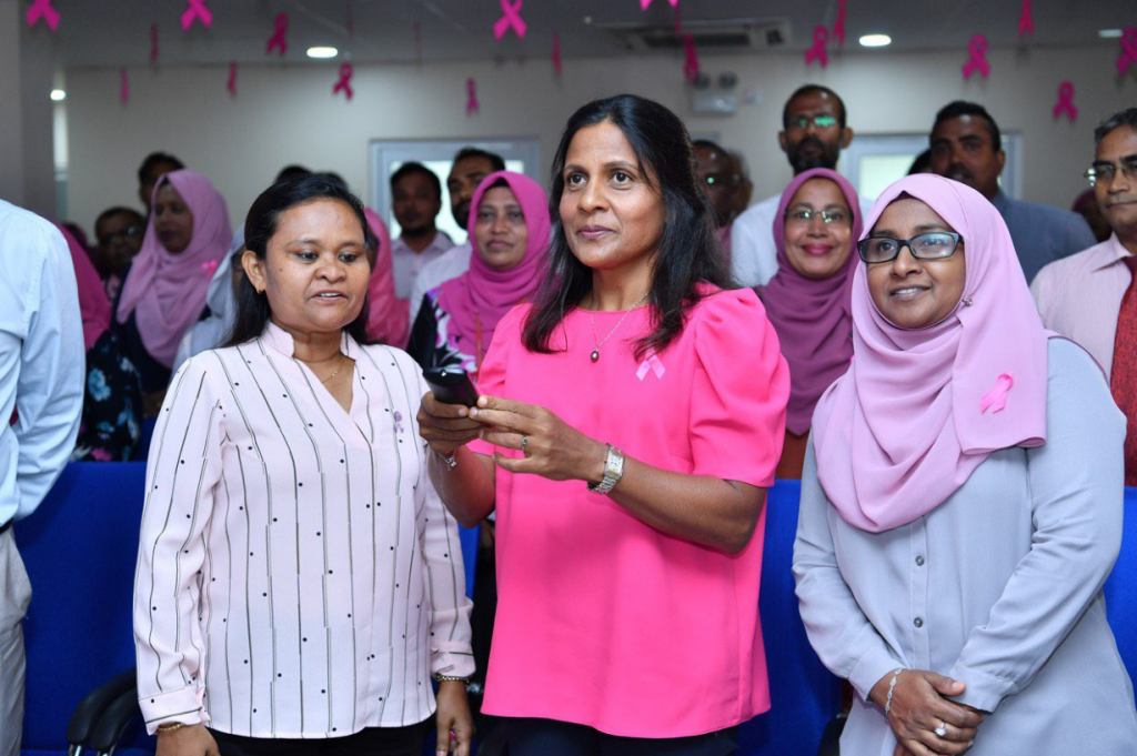 First Lady launches Mammography Services at Hulhumalé Hospital